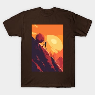 A day in the life of sisyphus T-Shirt